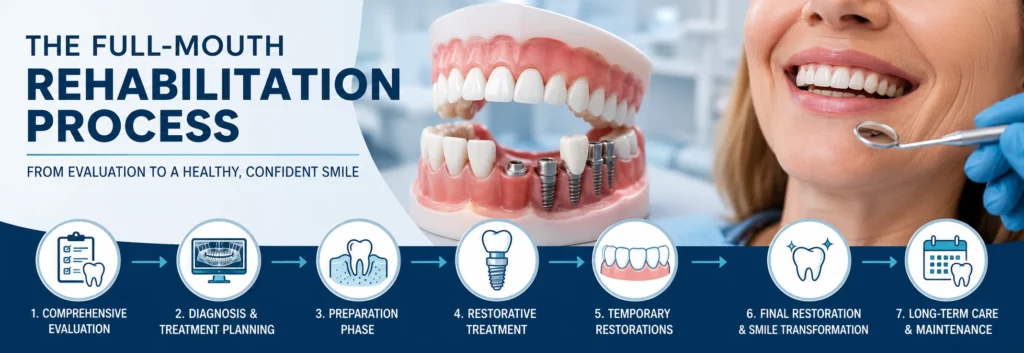 Full-Mouth Rehabilitation Process