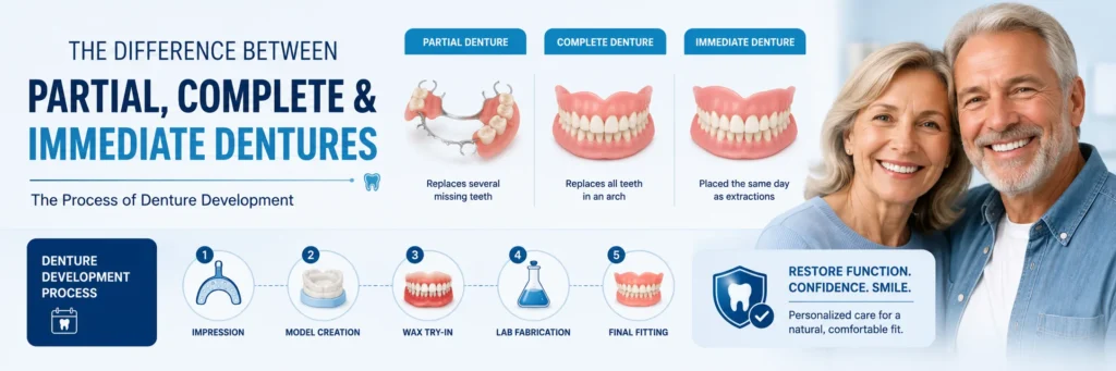 Types of Dentures